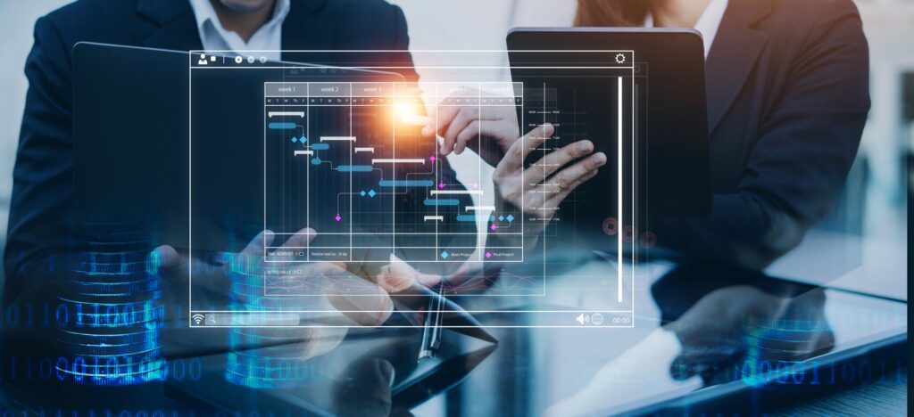 Image d'un diagramme de gantt